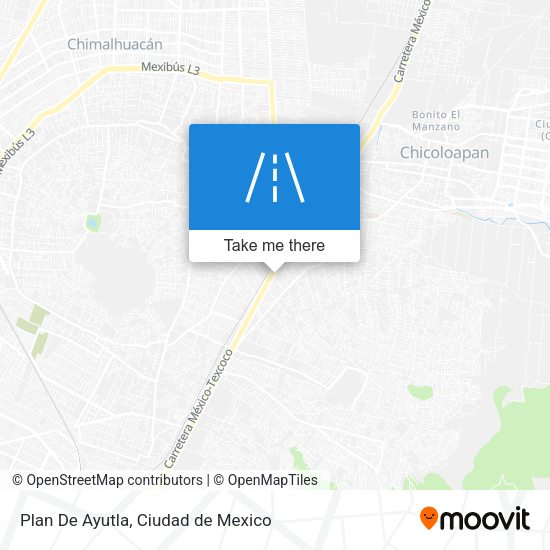 Plan De Ayutla map