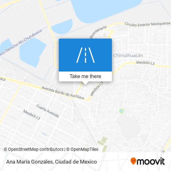 Ana María Gonzáles map