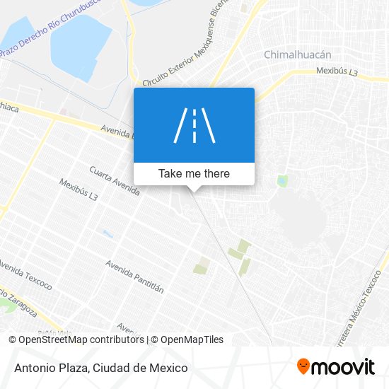 Mapa de Antonio Plaza