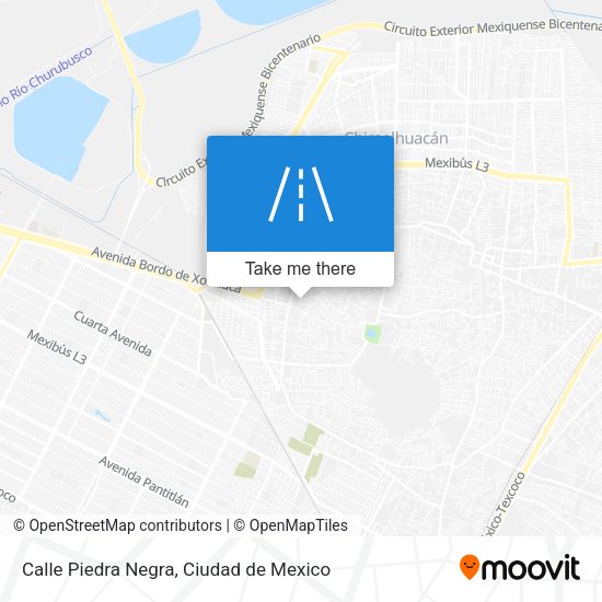 Calle Piedra Negra map