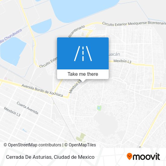 Cerrada De Asturias map