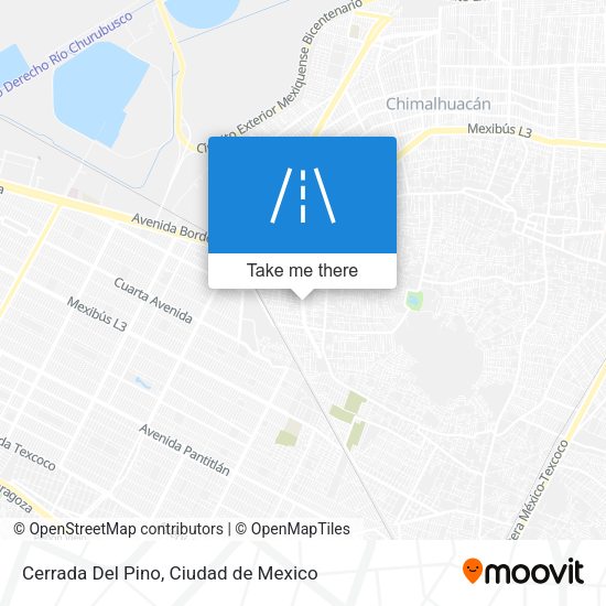 Cerrada Del Pino map