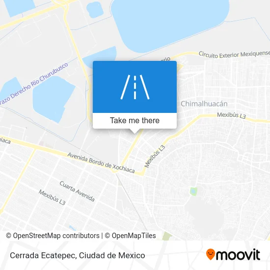 Cerrada Ecatepec map