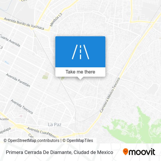 Mapa de Primera Cerrada De Diamante