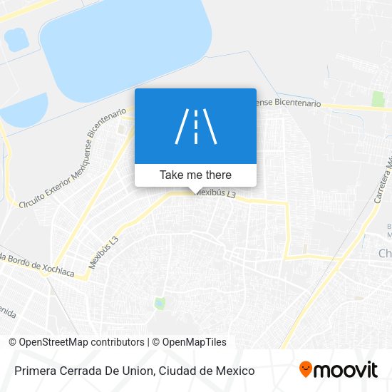 Primera Cerrada De Union map