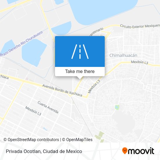 Mapa de Privada Ocotlan