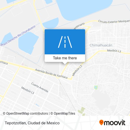 Mapa de Tepotzotlan