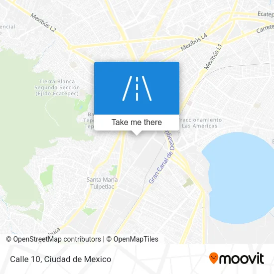 Mapa de Calle 10