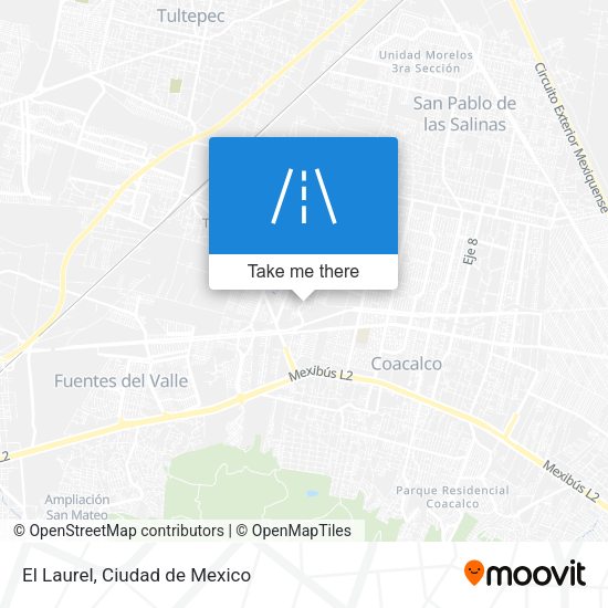 Mapa de El Laurel