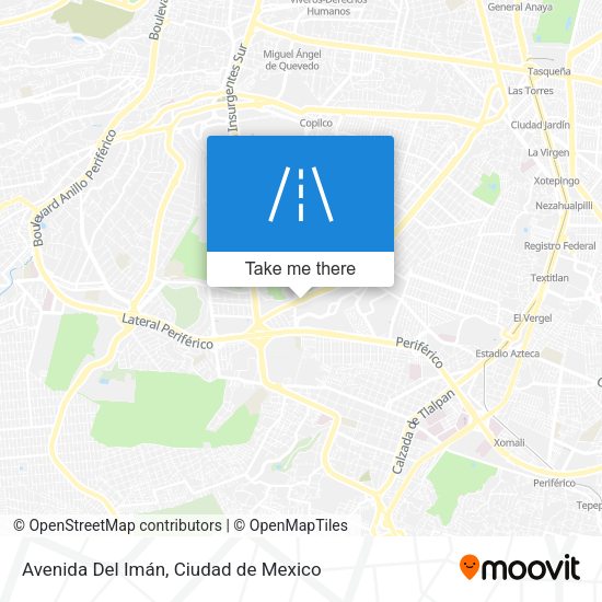 Avenida Del Imán map
