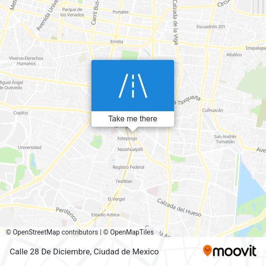 Calle 28 De Diciembre map