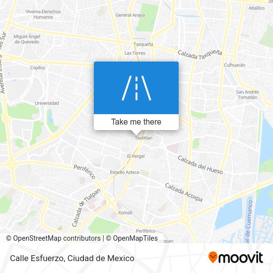 Mapa de Calle Esfuerzo