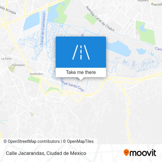 Mapa de Calle Jacarandas