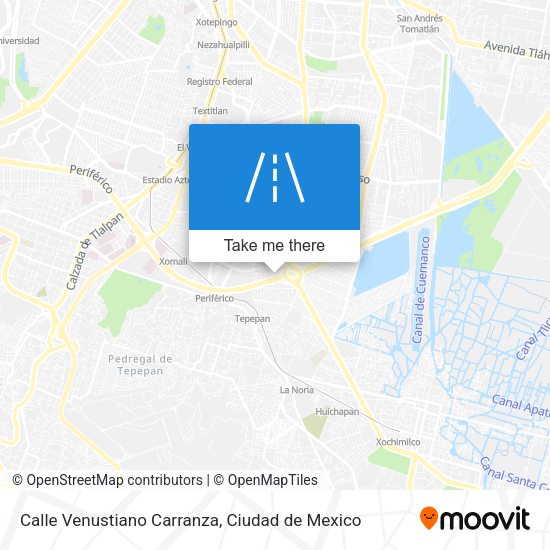 Mapa de Calle Venustiano Carranza