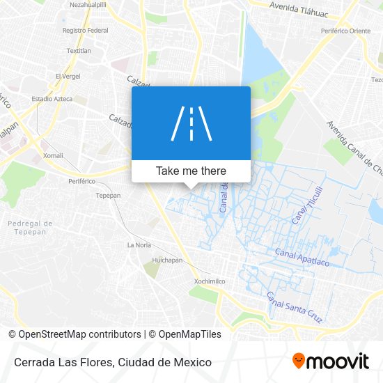 Cerrada Las Flores map