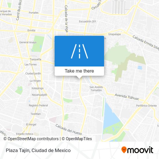 Mapa de Plaza Tajín
