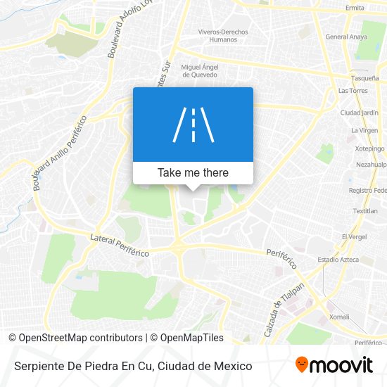 Mapa de Serpiente De Piedra En Cu
