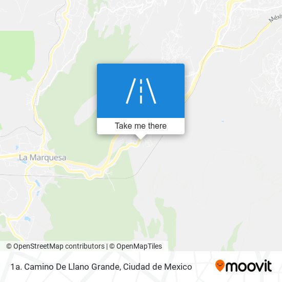 1a. Camino De Llano Grande map