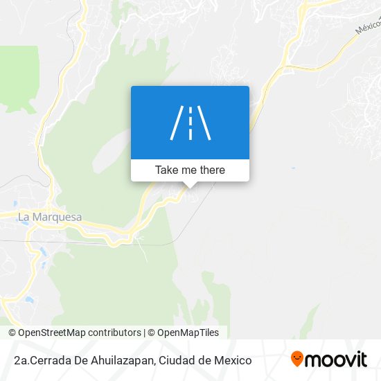 2a.Cerrada De Ahuilazapan map