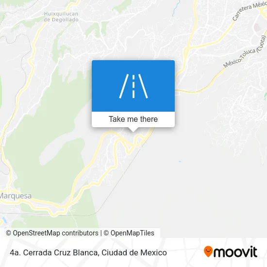 4a. Cerrada Cruz Blanca map