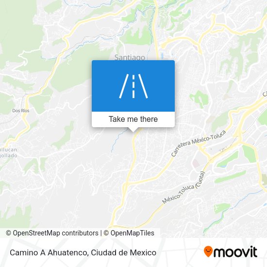 Mapa de Camino A Ahuatenco