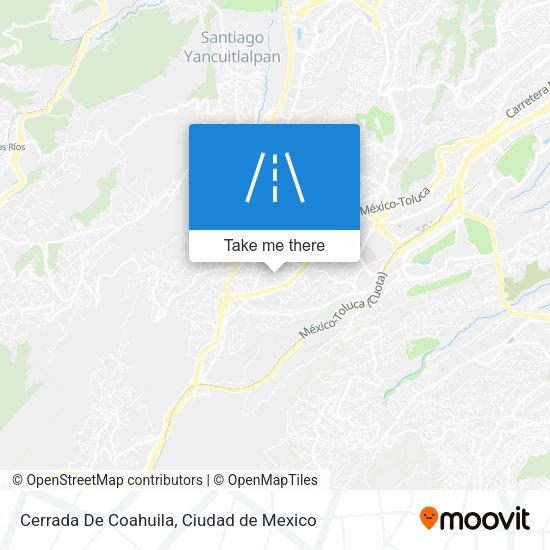 Cerrada De Coahuila map