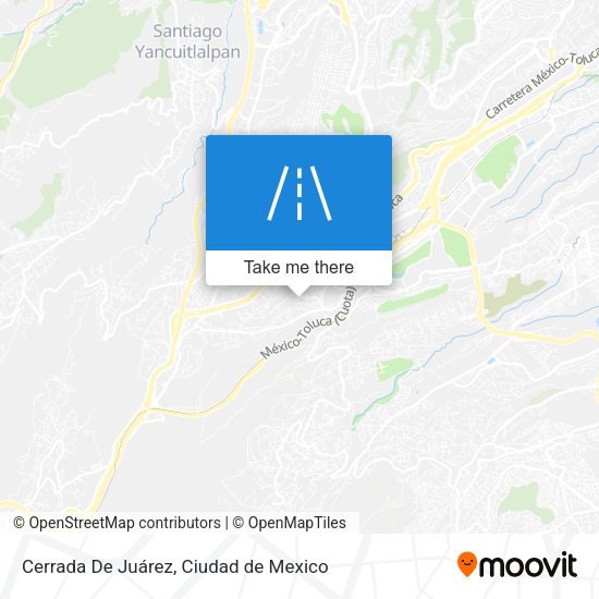 Cerrada De Juárez map