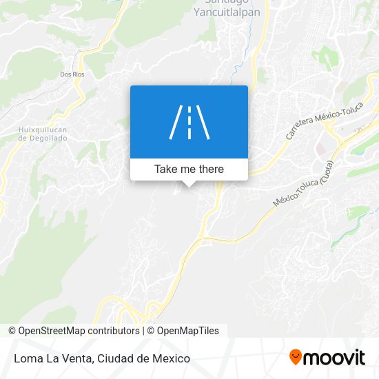 Mapa de Loma La Venta