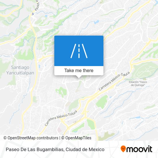 Mapa de Paseo De Las Bugambilias