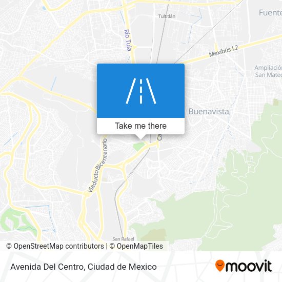 Avenida Del Centro map