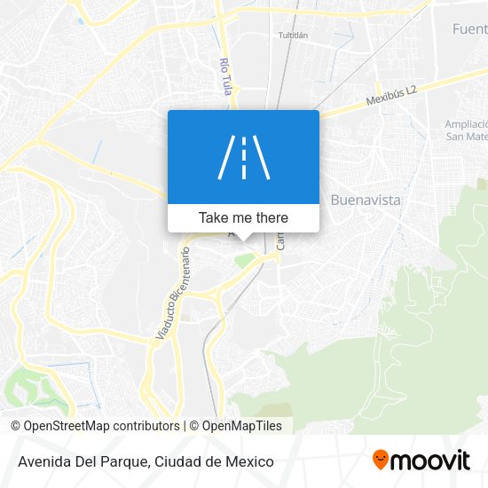 Avenida Del Parque map
