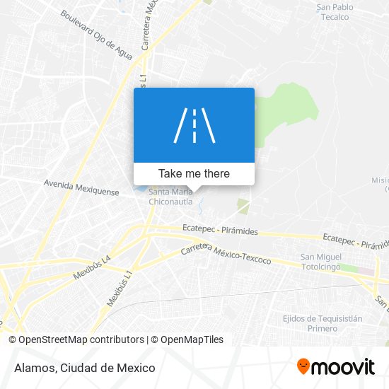 Alamos map