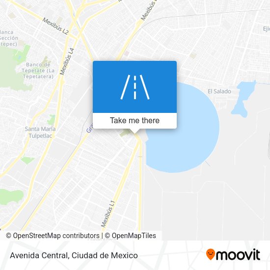 Avenida Central map