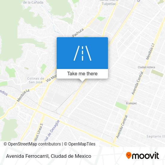Avenida Ferrocarril map