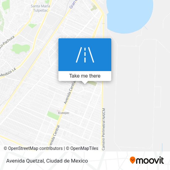 Avenida Quetzal map