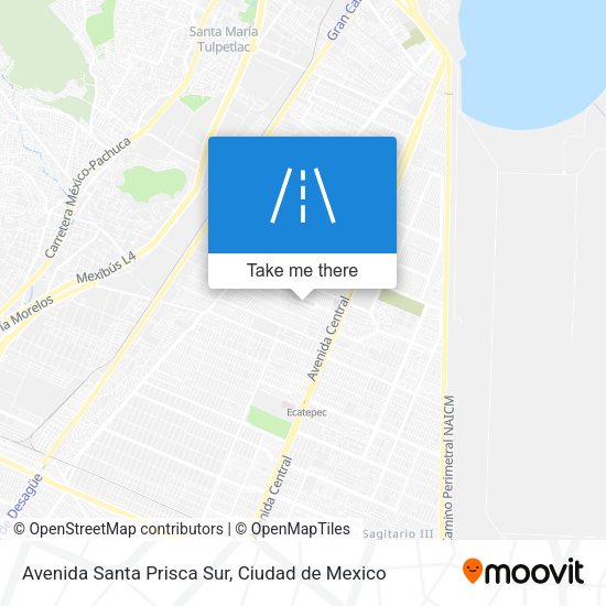 Avenida Santa Prisca Sur map