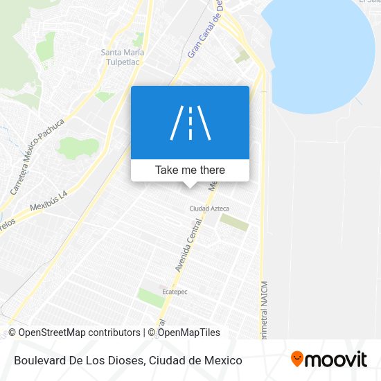 Boulevard De Los Dioses map