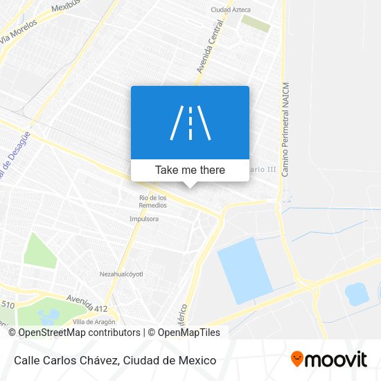 Calle Carlos Chávez map