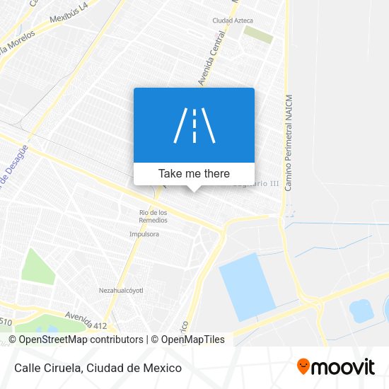 Calle Ciruela map