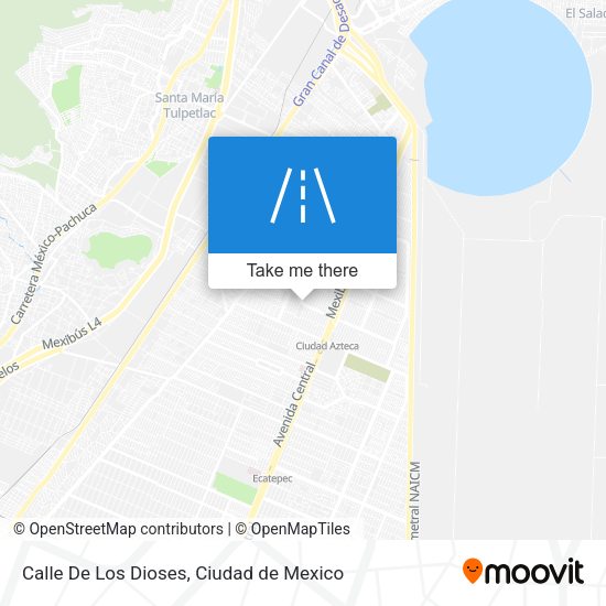 Calle De Los Dioses map