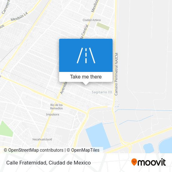 Calle Fraternidad map