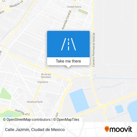 Calle Jazmín map
