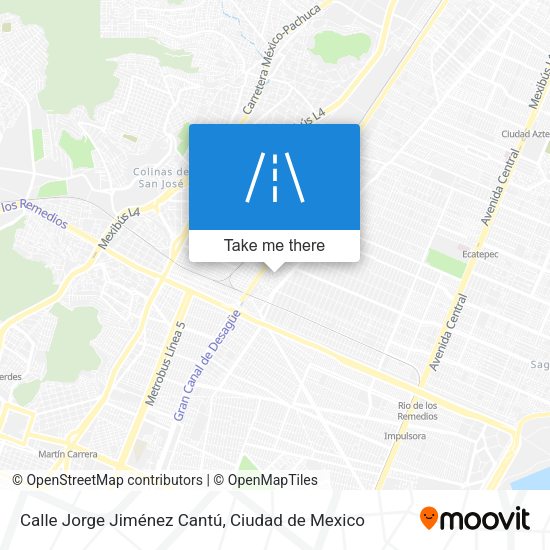 Calle Jorge Jiménez Cantú map