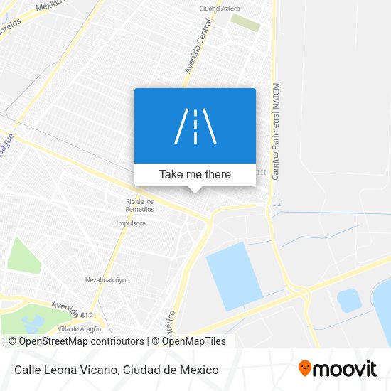 Calle Leona Vicario map