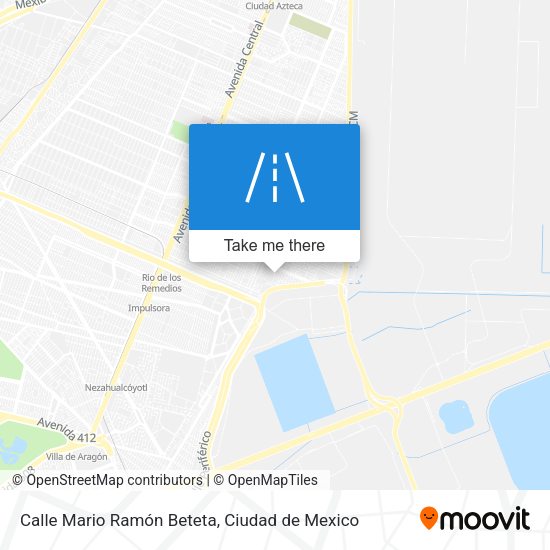 Calle Mario Ramón Beteta map
