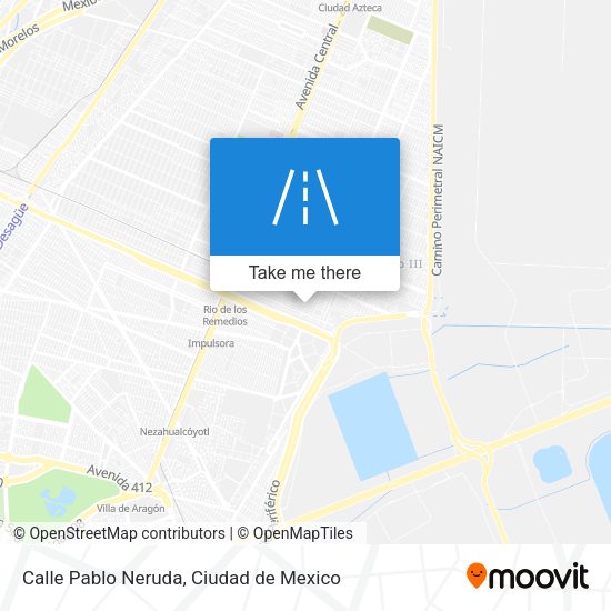 Calle Pablo Neruda map