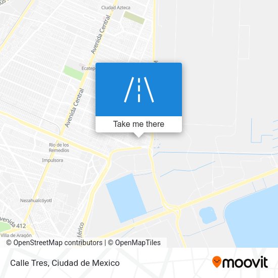 Mapa de Calle Tres