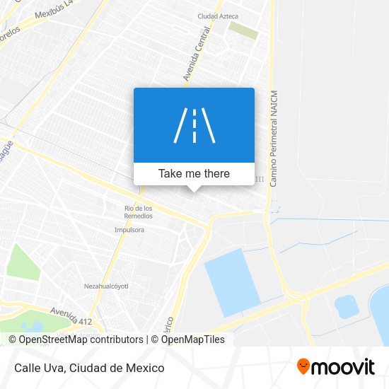 Mapa de Calle Uva