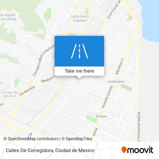 Calles De Corregidora map