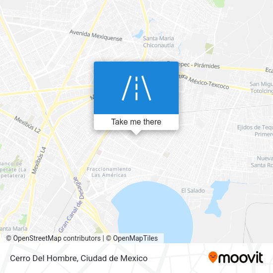 Mapa de Cerro Del Hombre